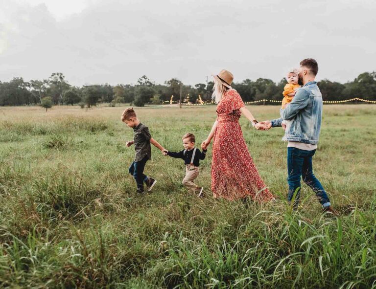 family outdoor