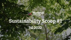 Sustainability Scoop no 1