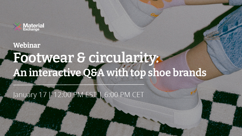 Footwear and circularity webinar