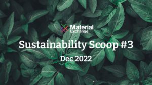 Material Exchange's Sustainability Scoop #3