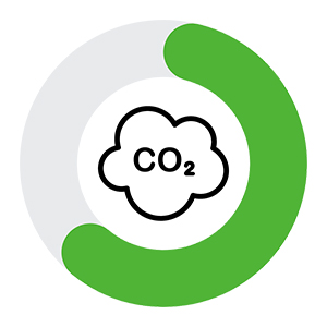 greenhouse gas emissions icon