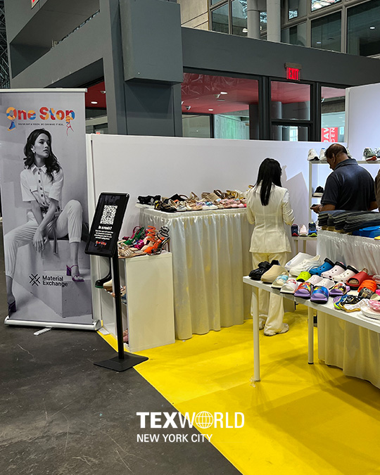 Texworld New York One Stop booth