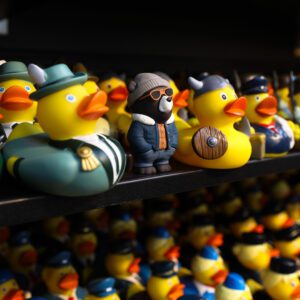 Frank meets rubber ducks in Amsterdam