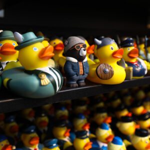 Frank meets rubber ducks in Amsterdam